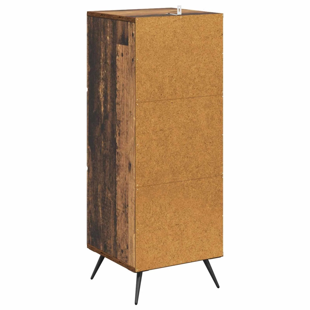 Mobile con Cassetti Legno antico 33 x 34,5 x 90 cm