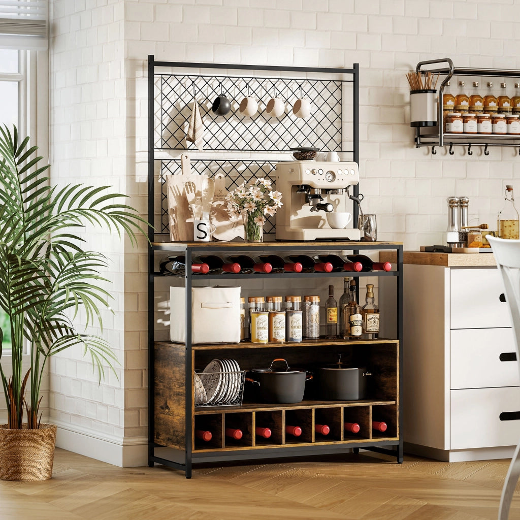 Tavolo da cucina ¨C zephmum ¨C metallo, marrone