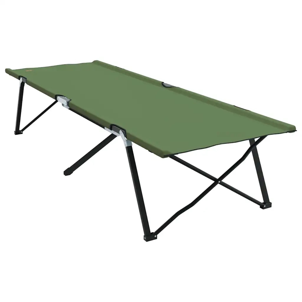 Letto da campeggio pieghevole 2 pz Verde 206 x 76 x 74 cm CFW8523476