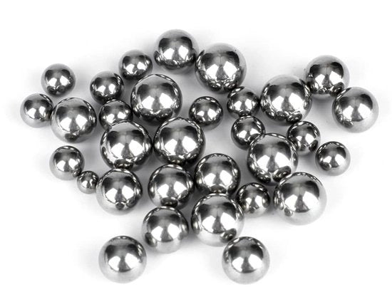 Sferette in acciaio inossidabile - Polito - Diametro 9,525 mm - 50 pezzi - Resistente alla corrosione - Resistenti allo sfregio - di alta qualità 304 Materiale