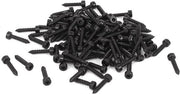 Viti a testa a zeta 2mm x 10mm - Acciaio di carbonio - Autoallineanti - 100 pezzi