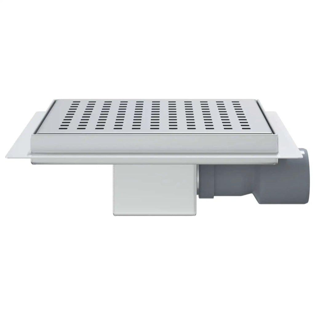 Scarico doccia a pois Argento 20 x 20 cm Acciaio Inox 304 42015935