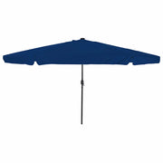 Ombrello da giardino-Ombrellone da spiaggia Azzurro 395 x 395 x 245 cm Poliestere