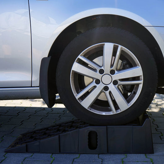 Cunei livellatori auto veicoli 2 pz. max 6 t Rampa di livellamento in plastica