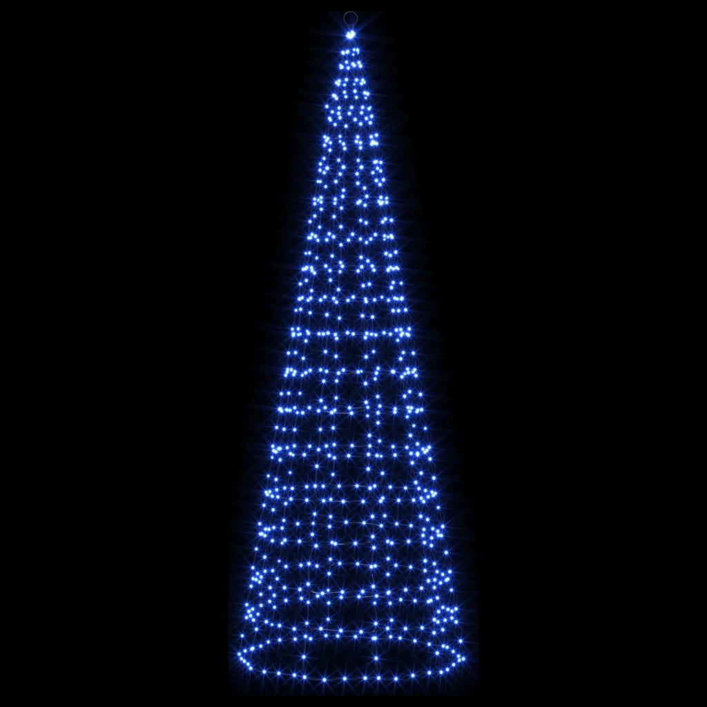 Luci per albero di Natale con picchetti e asta per bandiera 3468891