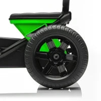 Go-Kart a pedali per bambini, go-kart per bambini dai 2 ai 5 anni con ruote EVA silenziose, avanti e indietro, verde