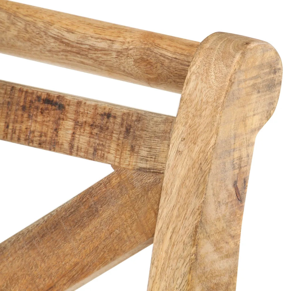 Panca per Ingresso-Sgabello-Panca da Corridoio 103x33x72 cm in Legno Massello di Mango