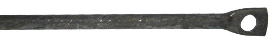 FERRO CREMONESE TONDO C/FORO D 6 MM H 200 CM- 25,0 pz