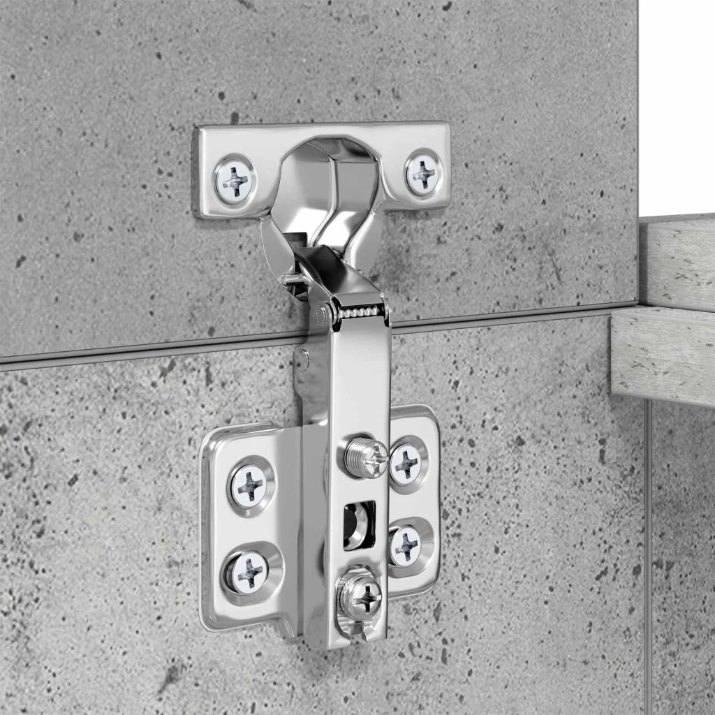 Scrivania studio Grigio Cemento 152 x 36 x 19,5 cm 8006695