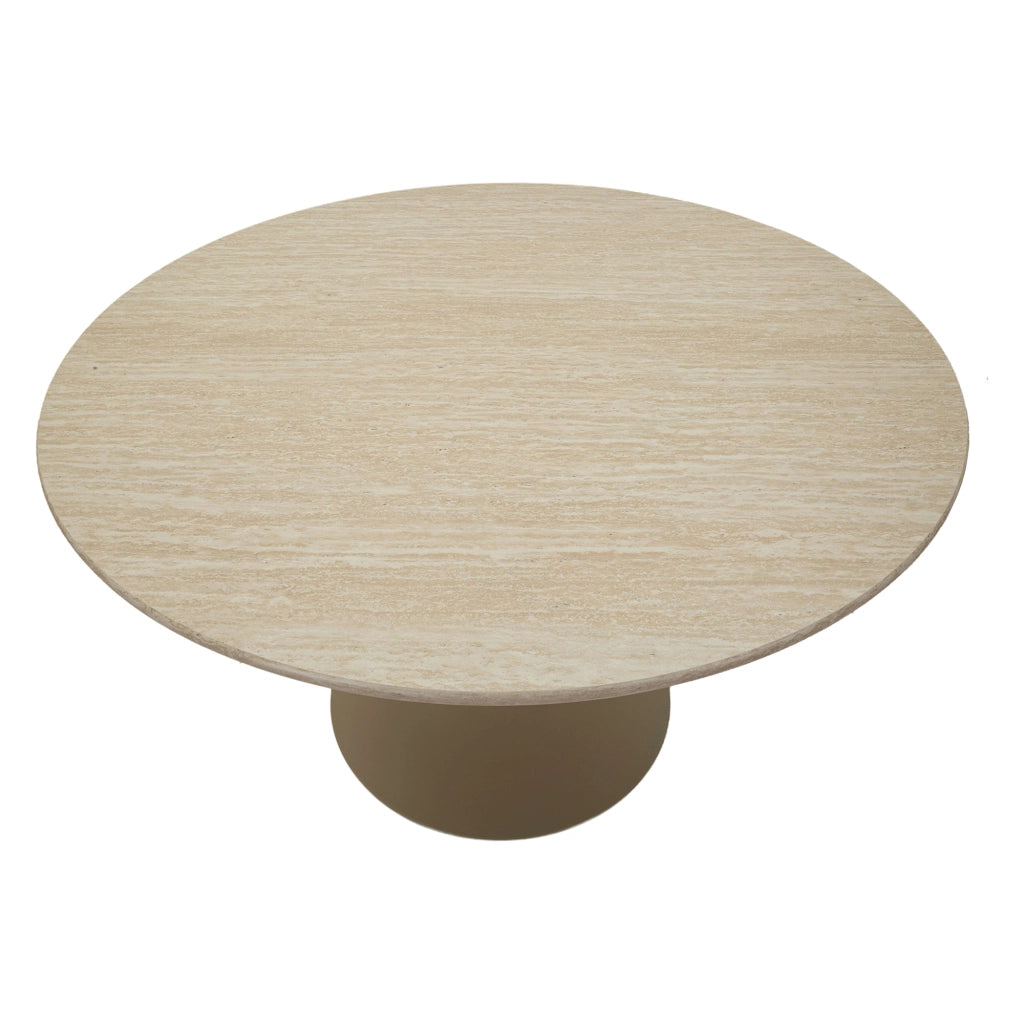 Ceduna, Tavolo Fisso 4 Posti, 120x120x86h cm Bianco Crema