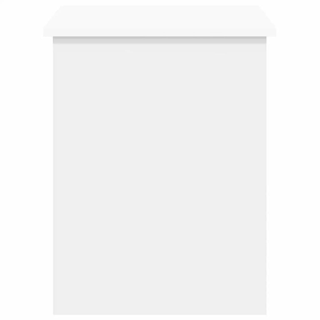 Cassa di stoccaggio Bianco 80 x 40 x 50 cm Legno ingegnerizzato 8011259
