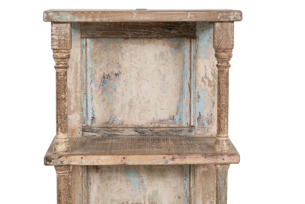 Biscottini Etagere in legno massiccio riciclato finitura anticata Shabby realizzato