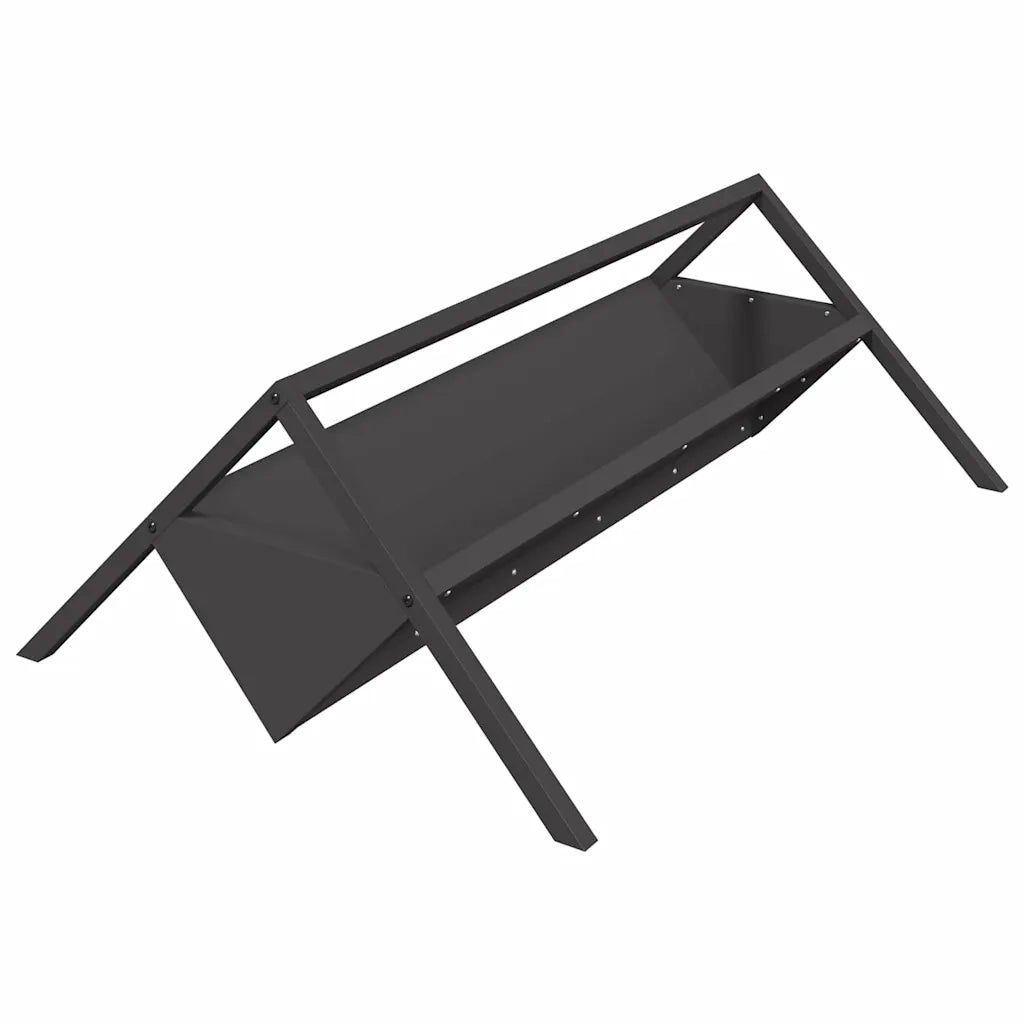 Abbeveratoio per bestiame Nero 111 x 76 x 38 cm CFW6465422