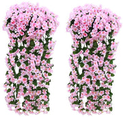 Fiori Artificiali di Wisteria - Rami in Velluto per Decorazione - 90CM - Lino