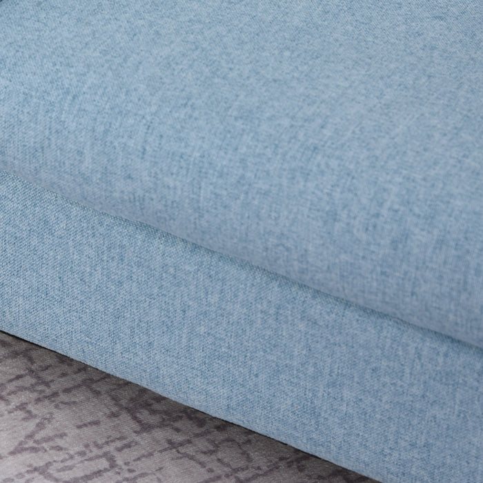 Poltrona per Bambini 49x45x44 cm con Imbottitura in Tessuto Blu