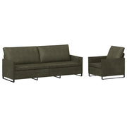 Set di divani 2 pcs Verde militare 3433133