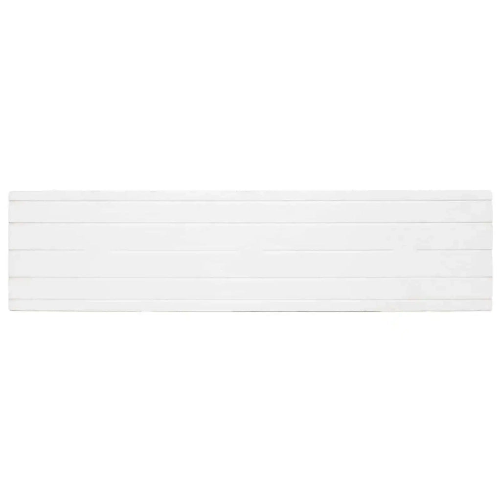 Pannelli da parete 10 pz Bianco e rosso 100 x 25 cm CFW5224339