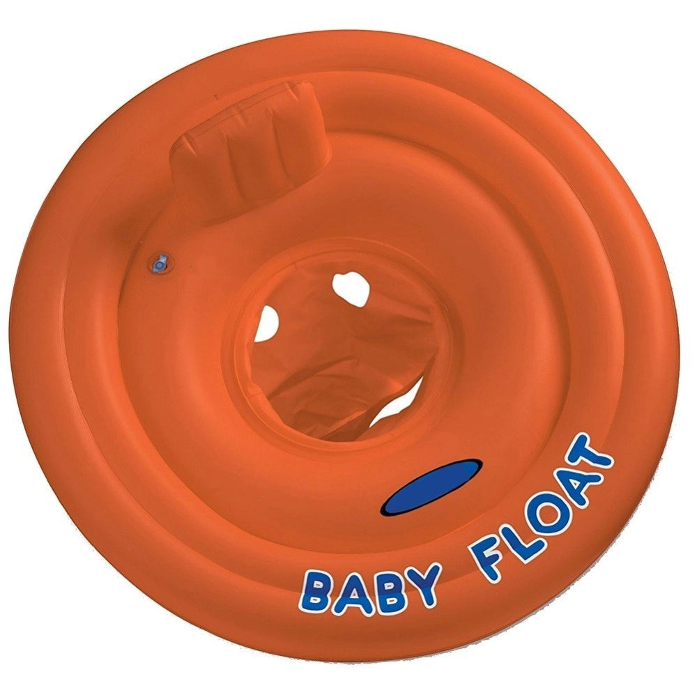 Trade Shop - Salvagente Gonfiabile Bambino Neonato Mare Con Mutandina E Schienale 76cm Fluo -