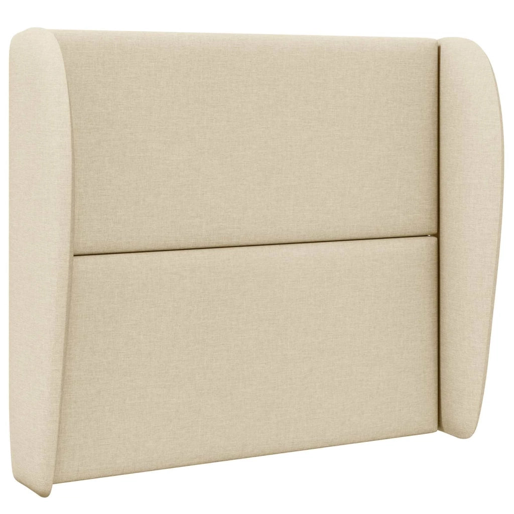 Orecchia della Testata Crema 80 x 23 x 6 cm Tessuto CFW9552493