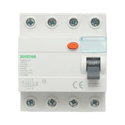 Interruttore differenziale 4P 40A 30mA 6kA, tipo AC Suntree