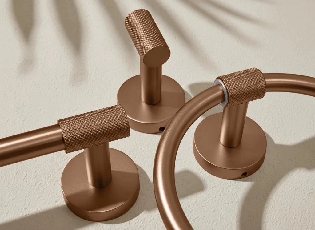 Portasciugamano Da Bagno 5701 Galo Brush Copper