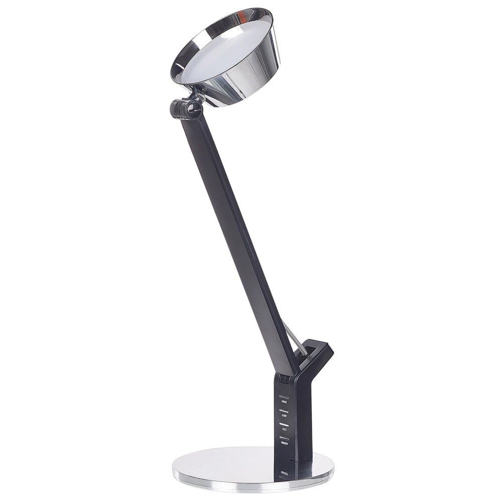 Lampada a LED argento con piastra metallica con supporto usb 40 cm ingresso soggiorno cameretta