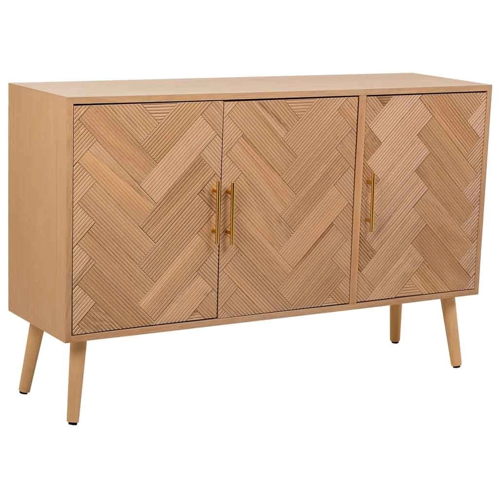 Credenza in legno marrone 120x34x76