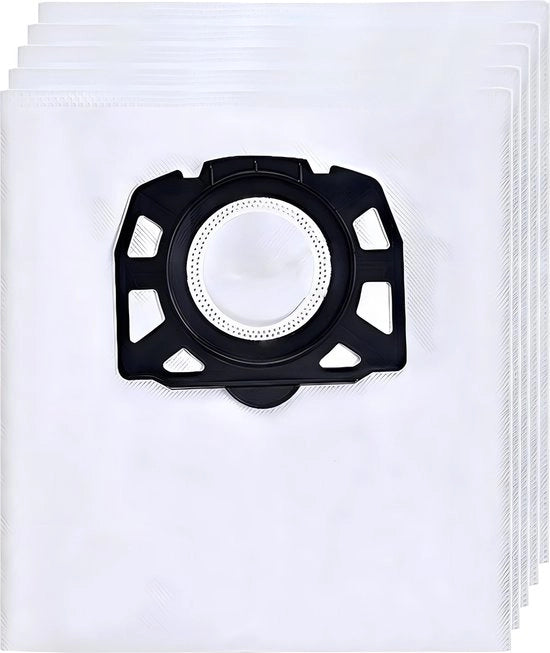 10 sacchi per aspirapolvere adatti per WD2 Plus, WD3 (Battery), KWD1, KWD2, KWD3, WD3.200 - WD3.800 M - sacco aspirapolvere sacchi aspirapolvere