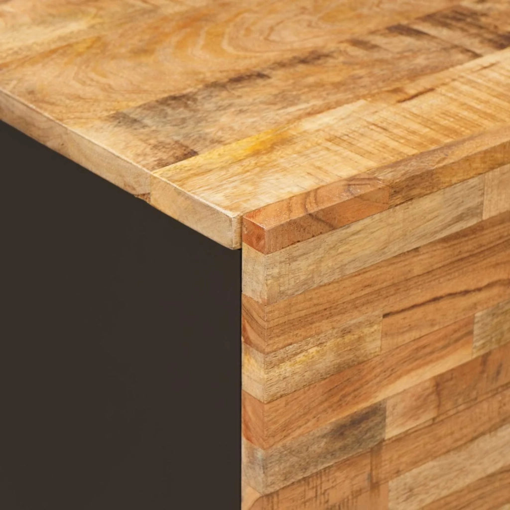 Mobile Appeso da Bagno con porta Naturale 38 x 33 x 48 cm
