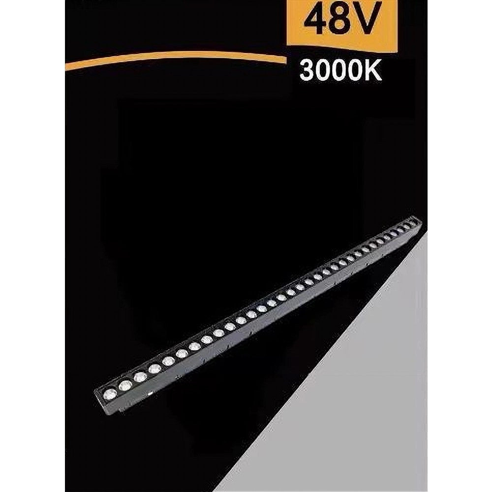 Trade Shop - Faretto Barra Led 24w Magnetico Per Binario Monofase 48v Luce 3000k 4000k Fr-24w -