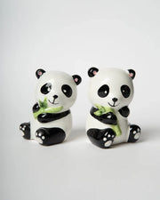 Set sale e pepe in ceramica panda