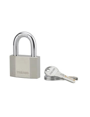 Lucchetto Octo, acciaio, arco in acciaio, 60 mm, per esterno, cantieri, 3 chiavi - THIRARD