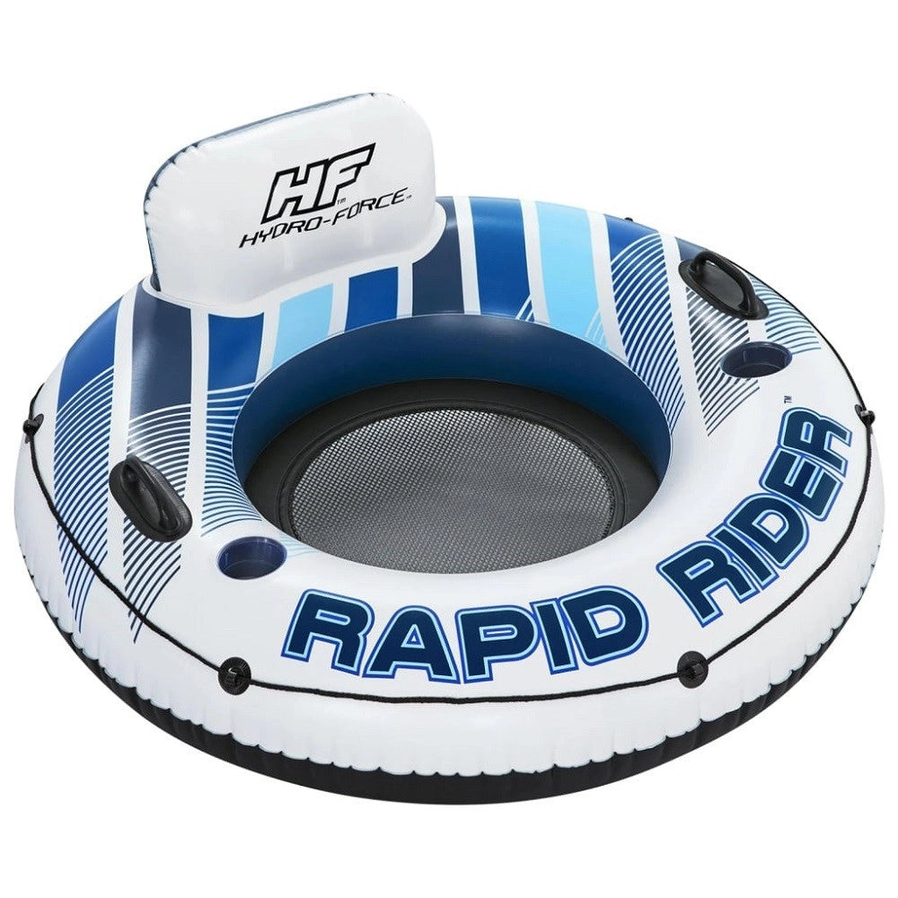 Trade Shop - Poltrona Galleggiante Singola Rapid Rider Mare Hydro Force Ciambella 135cm 43116 -