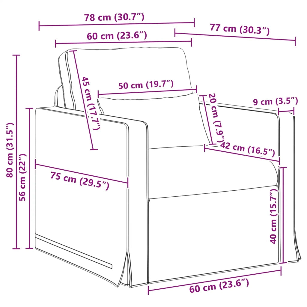 Set di divani 2 pcs Nero 198 x 78 x 80 cm Tessuto 3407583