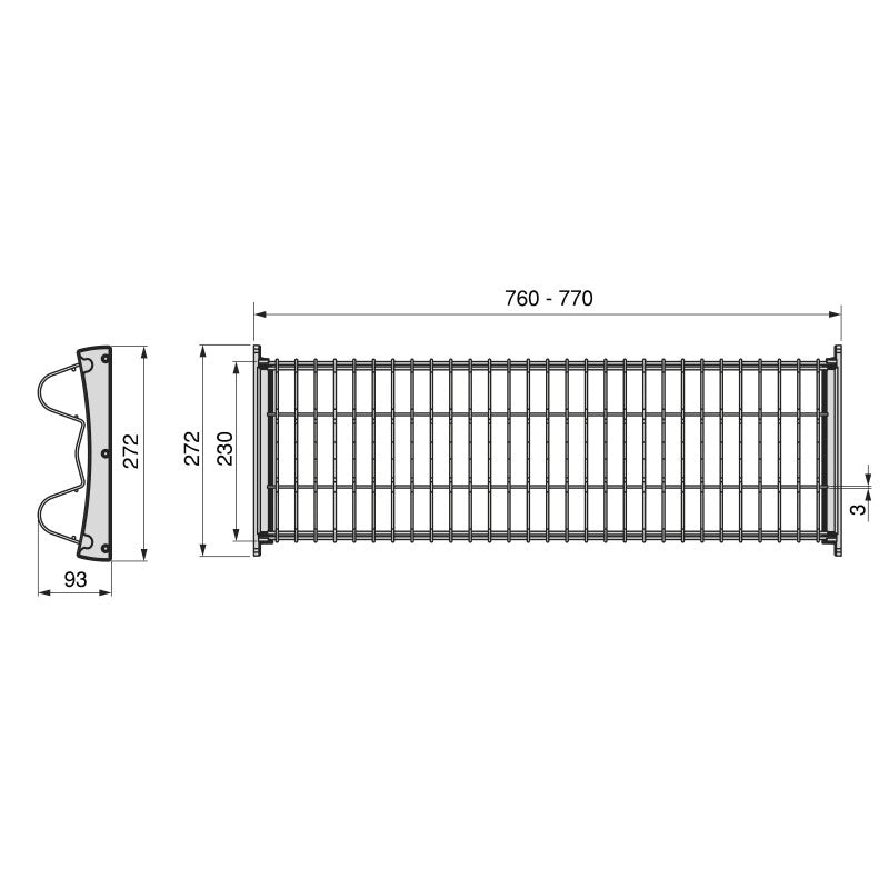 Contenitore per la raccolta differenziata da montare sul fondo ed estraibile manualmente in cucina 2x15lt, Grigio antr..
