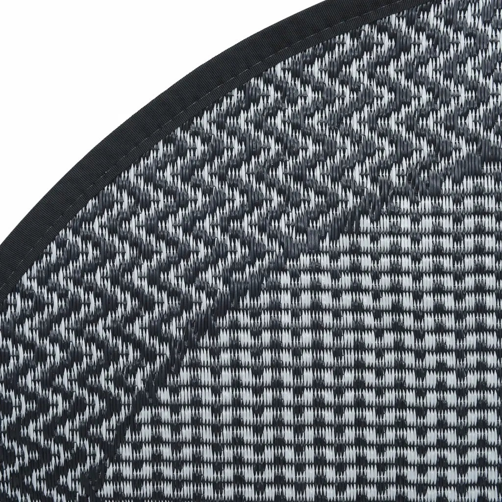 Tappeto da Esterno ARAKIL Grigio Ø200 cm in PP 368460