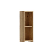 Mobile da bagno VANO 57 cm in quercia sospeso con 2 nicchie