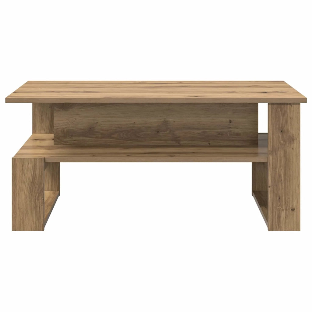 Tavolino da salotto Rovere artigianale 90 x 50 x 40 cm 8000219
