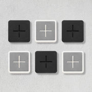 Sostegno per Asciugamano in Silicone - Autoadesivo - Per Armadi Bagno - Set da 6 Orecchioni per Asciugamani