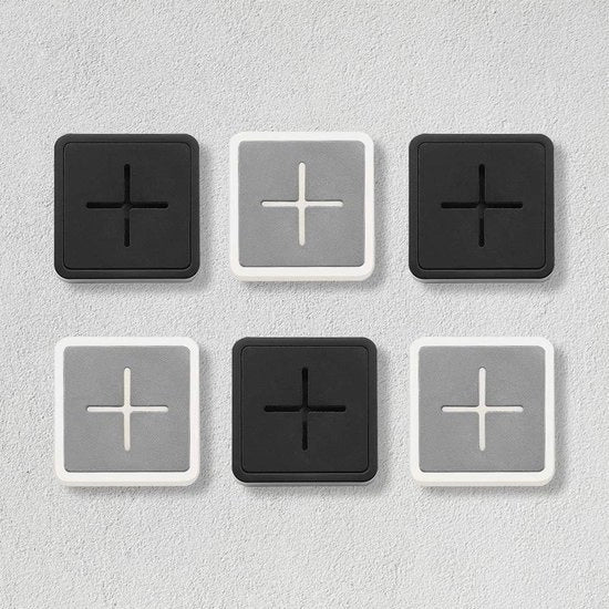 Sostegno per Asciugamano in Silicone - Autoadesivo - Per Armadi Bagno - Set da 6 Orecchioni per Asciugamani