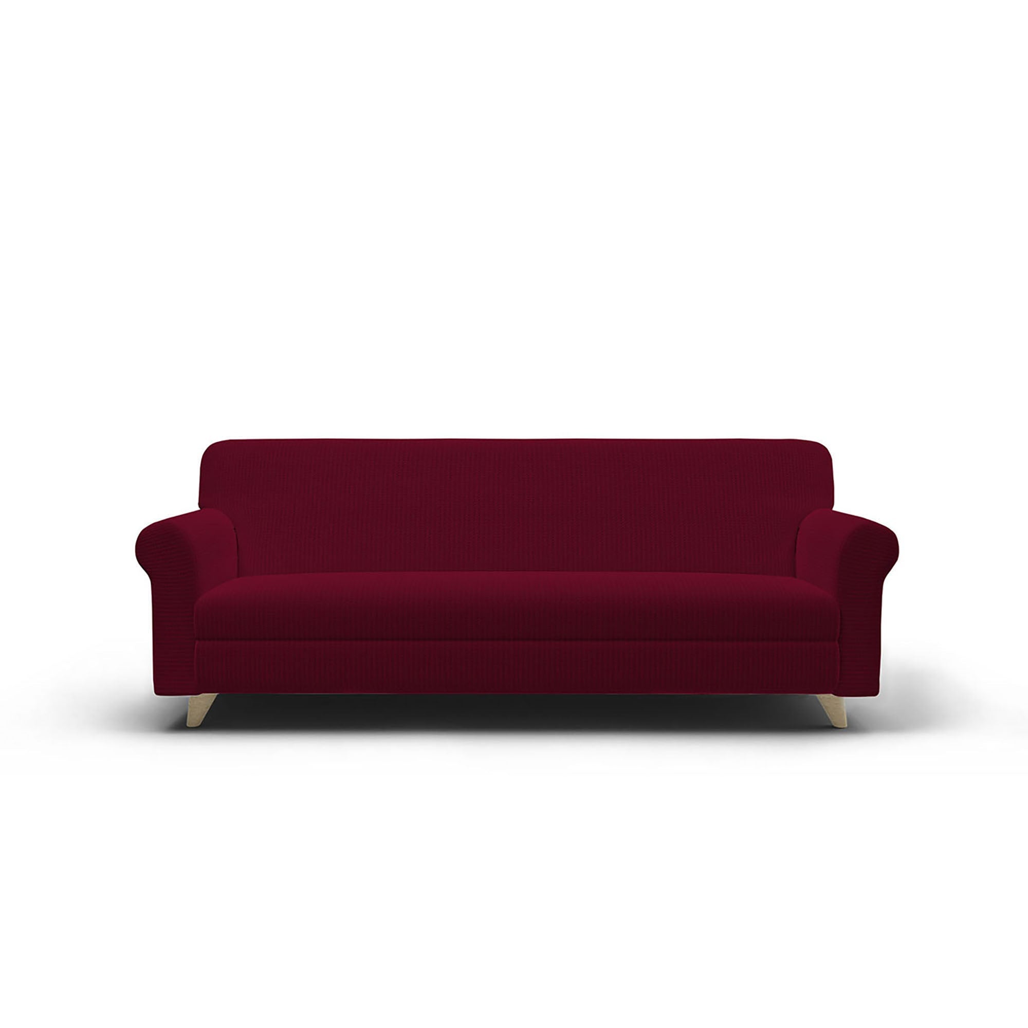 Copridivano Elasticizzato 1 Posto in Poliestere Iris Bordeaux