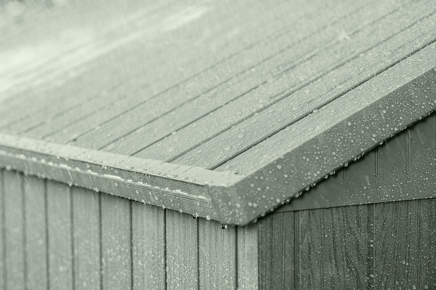 Casetta da Giardino Porta Attrezzi 190x183x221 cmin Evotech+ Keter Darwin 6x6 Verde