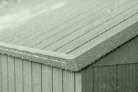 Casetta da Giardino Porta Attrezzi 190x183x221 cmin Evotech+ Keter Darwin 6x6 Verde