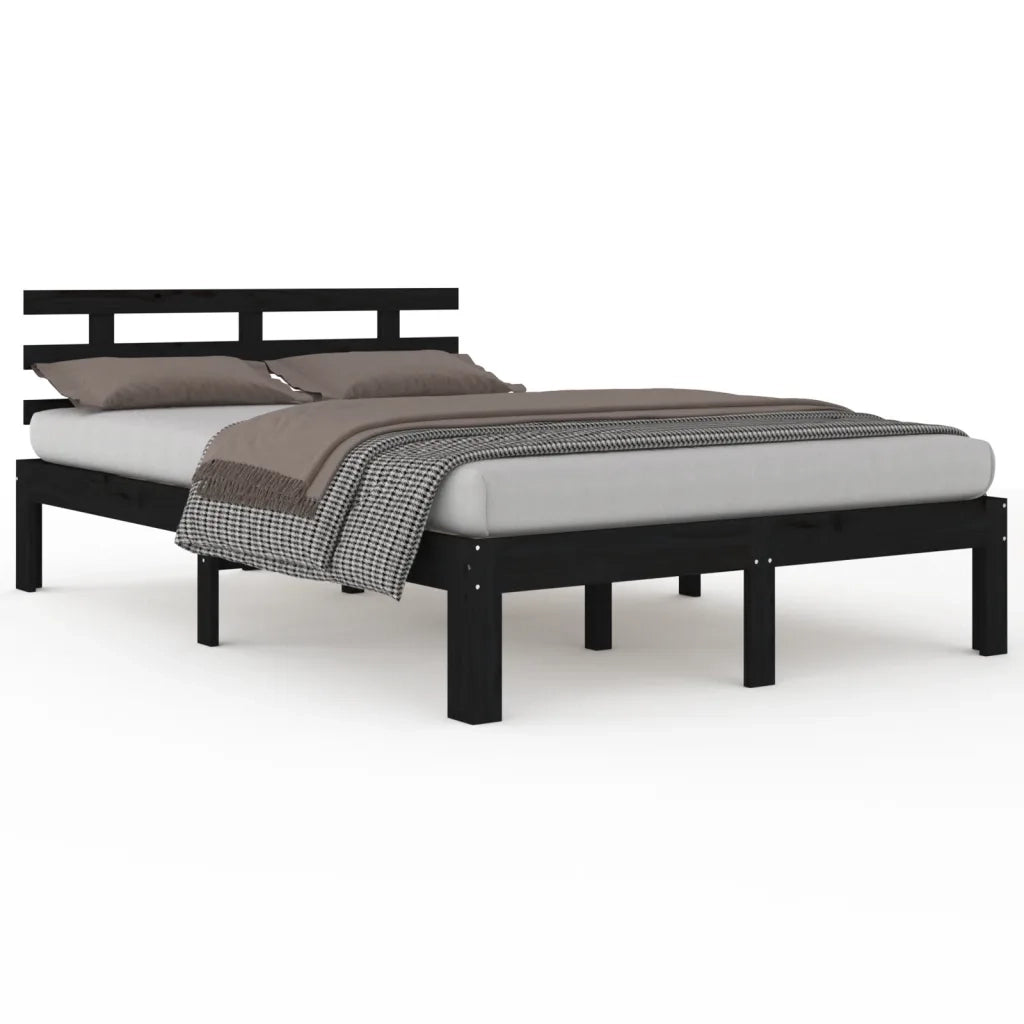Giroletto Nero in Legno Massello 200x200 cm cod mxl 34253