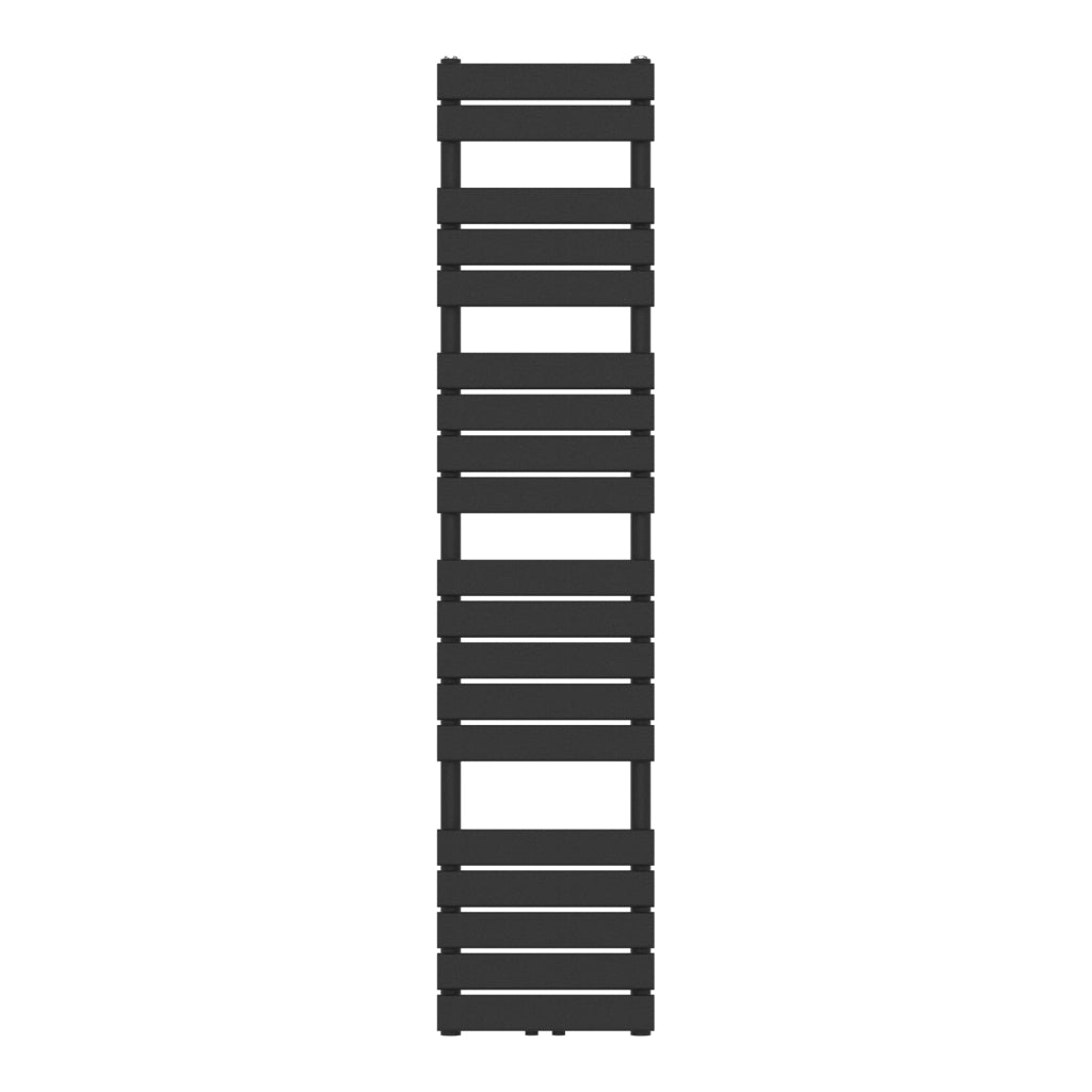 Scalda Asciugamani da Parete Voss ad Acqua Calda 180 x 40 cm Nero [neu.haus]