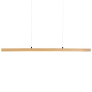 Lampada a sospensione a LED in legno di quercia Design minimalista con telecomando per l'oscuramento dell'illuminazione