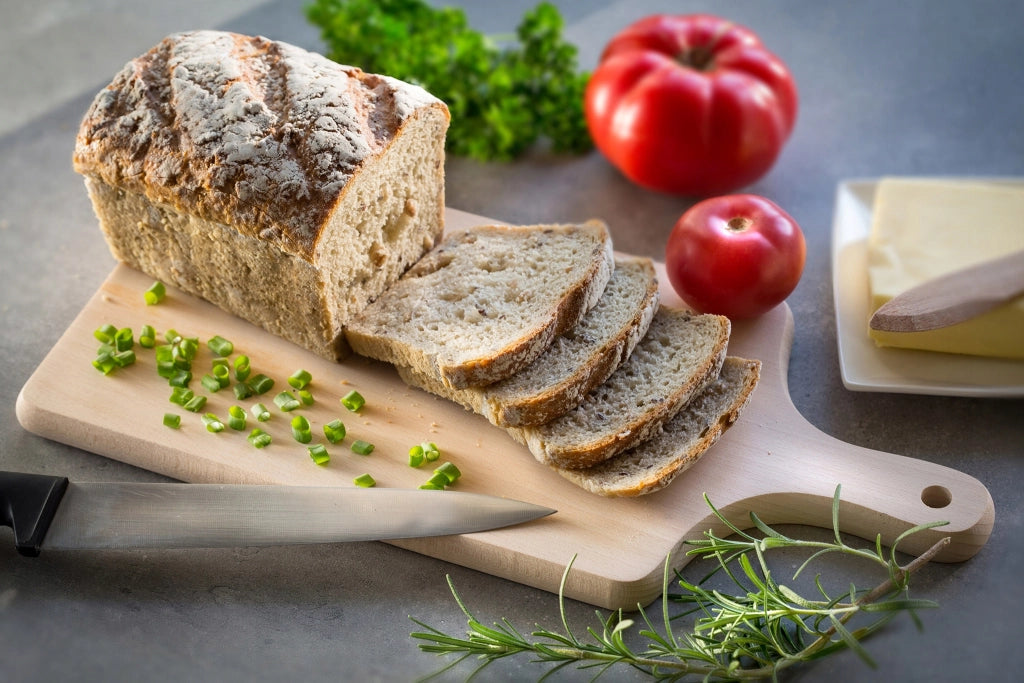 Tagliere da cucina tradizionale in legno KADAX con manico, 28x17,5 cm, faggio