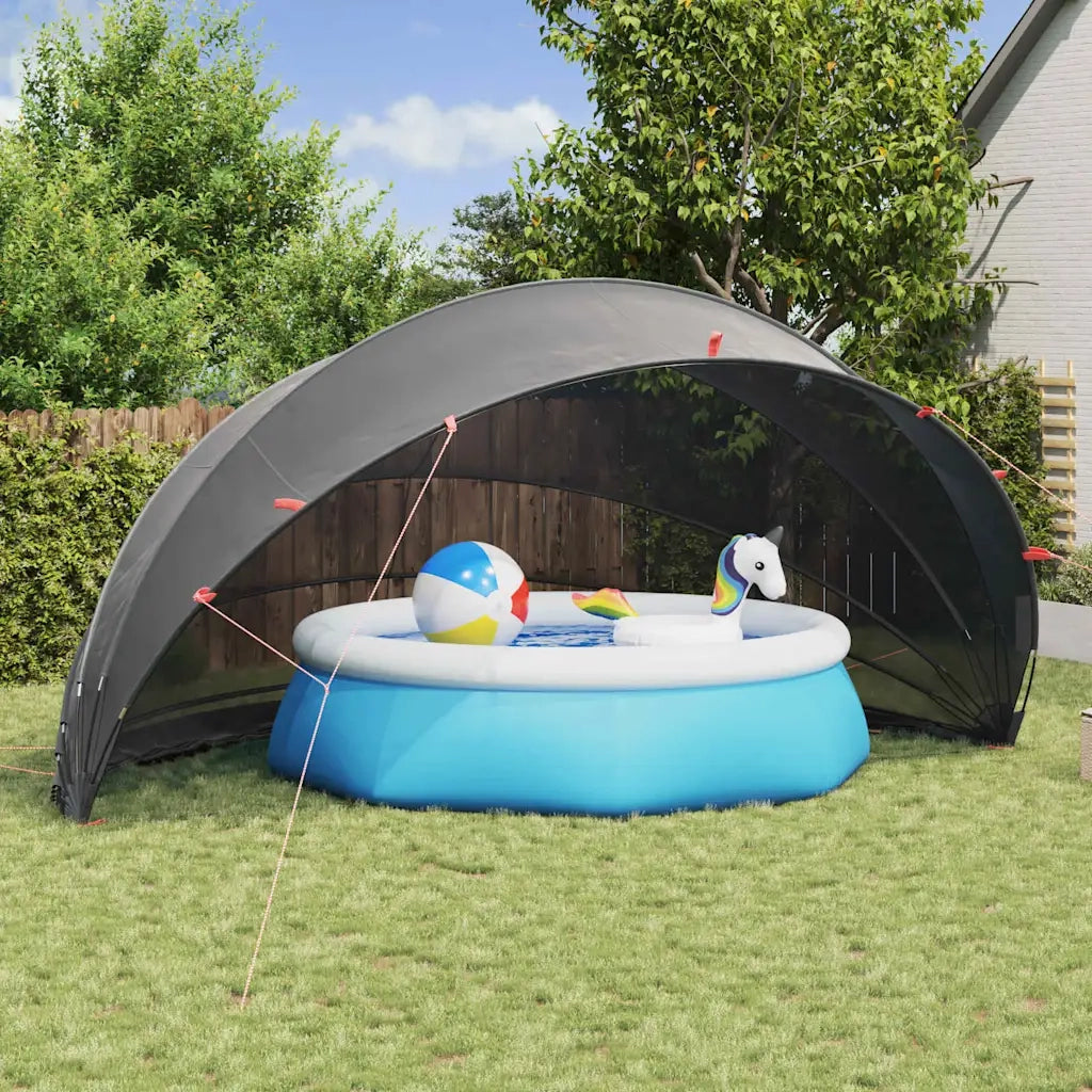 Dome Piscina 592 x 590 x 275 cm Nero 42001135