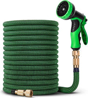 Serpentino per giardino 30 metri serpentino flessibile con connessioni a vite a stella e schiacciabirra, adatto per balconi e giardini.