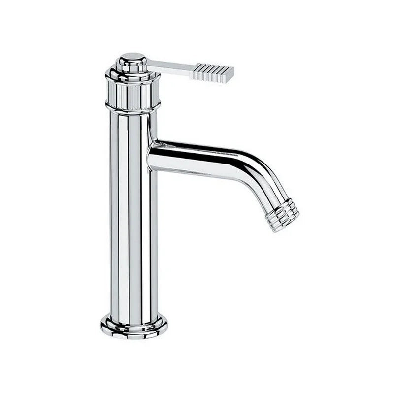 Miscelatore lavabo senza scarico e foro cromato lucido - serie Atelier